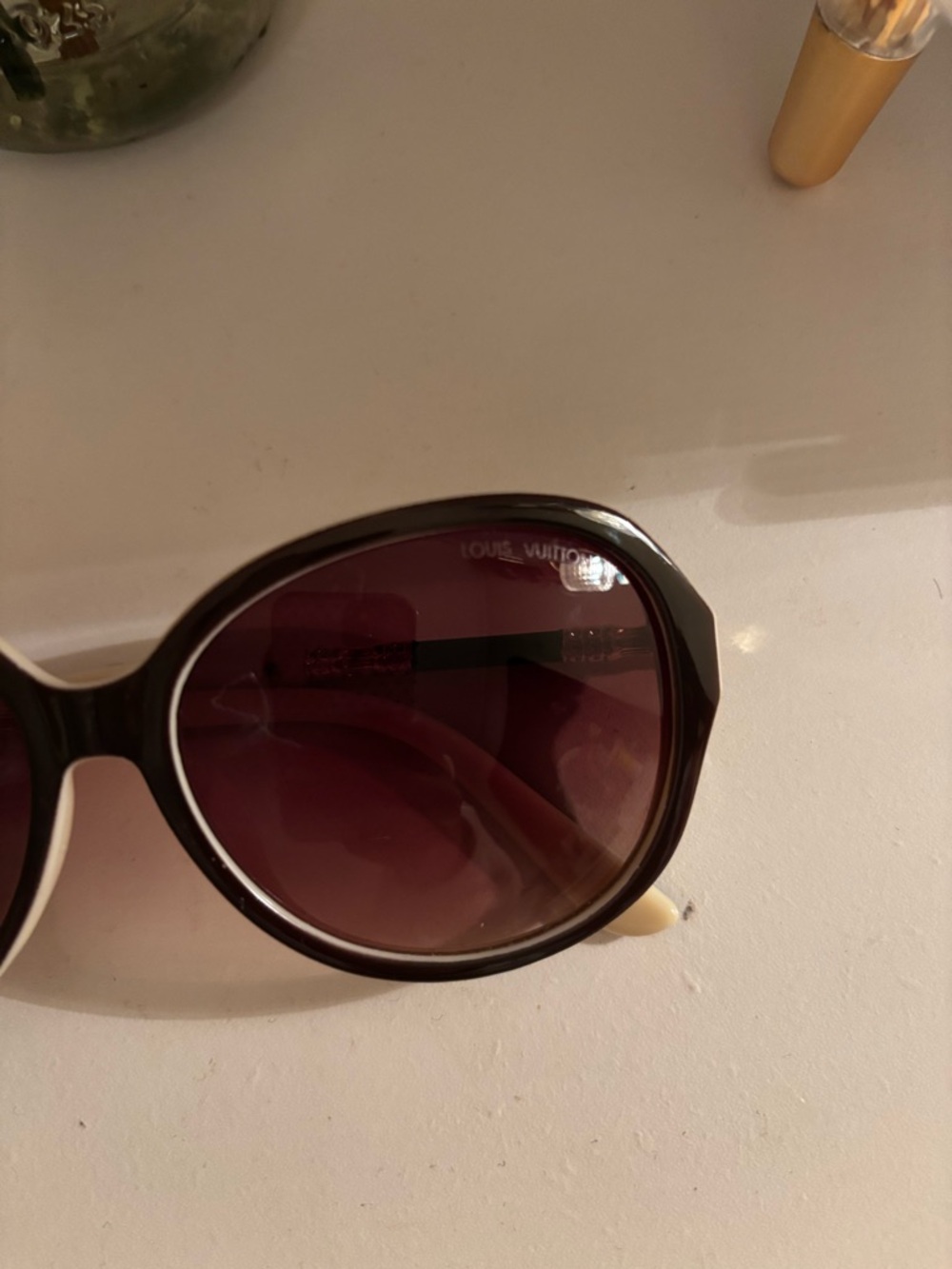 Louis Vuitton Brown Gradient Oversized Sunglasses - Picture 2 of 3